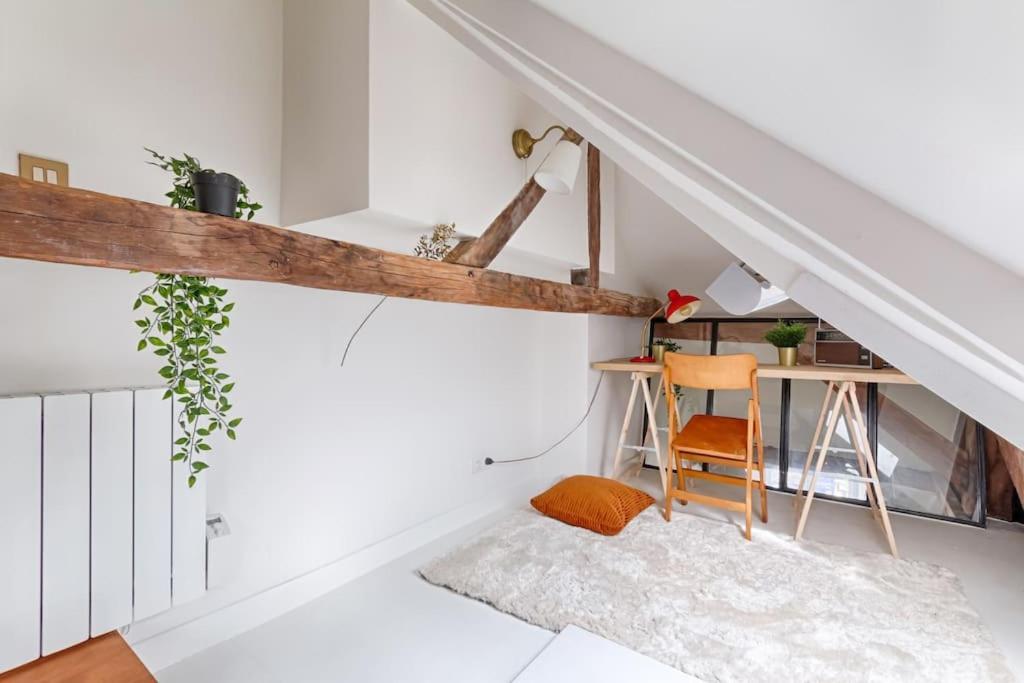 Mykeypers - Fantastic Designed Parisan Loft 2Br/6P- Le Marais Appartement Buitenkant foto