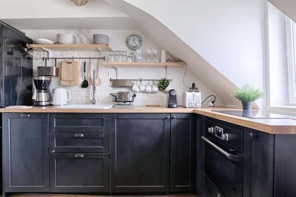 Mykeypers - Fantastic Designed Parisan Loft 2Br/6P- Le Marais Appartement Buitenkant foto