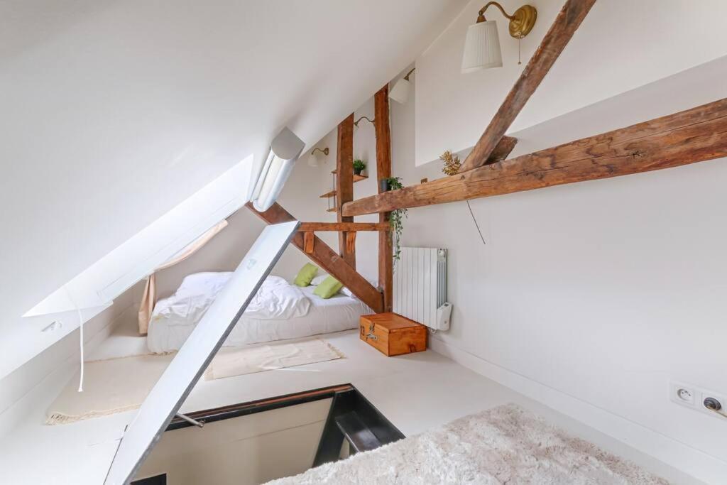 Mykeypers - Fantastic Designed Parisan Loft 2Br/6P- Le Marais Appartement Buitenkant foto