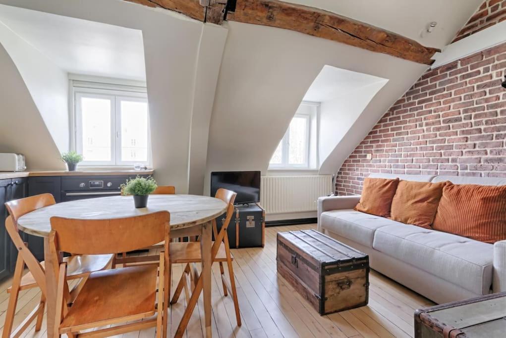 Mykeypers - Fantastic Designed Parisan Loft 2Br/6P- Le Marais Appartement Buitenkant foto